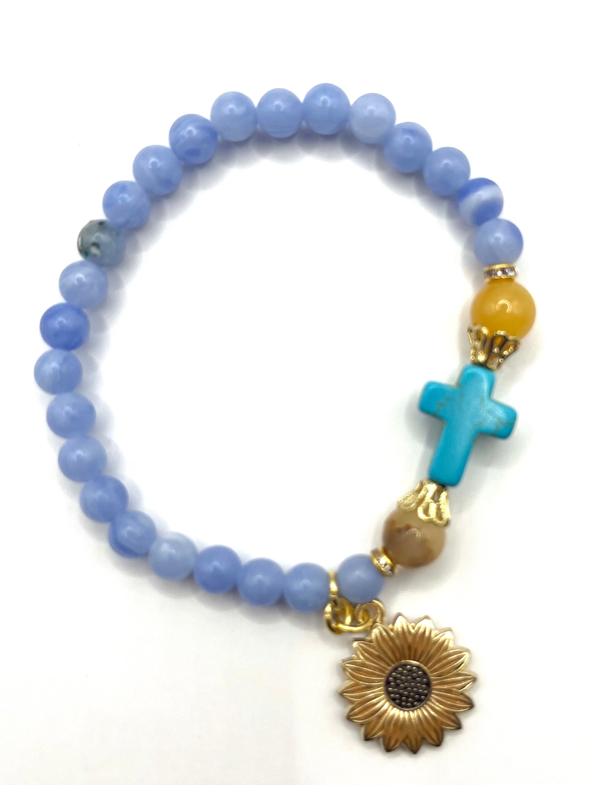 Blue lace agate Bracelet