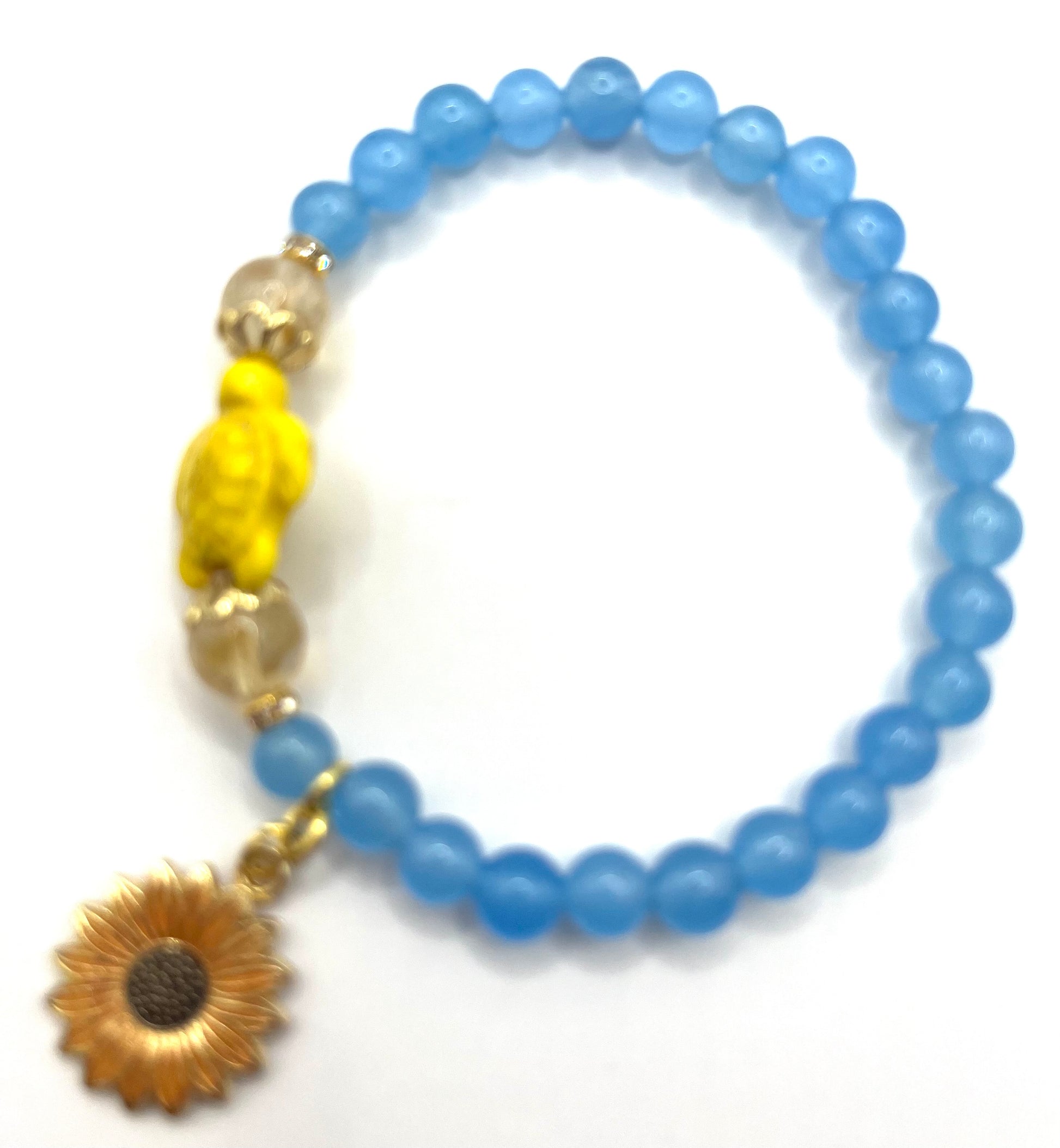 Blue Malaysia Jade Bracelet