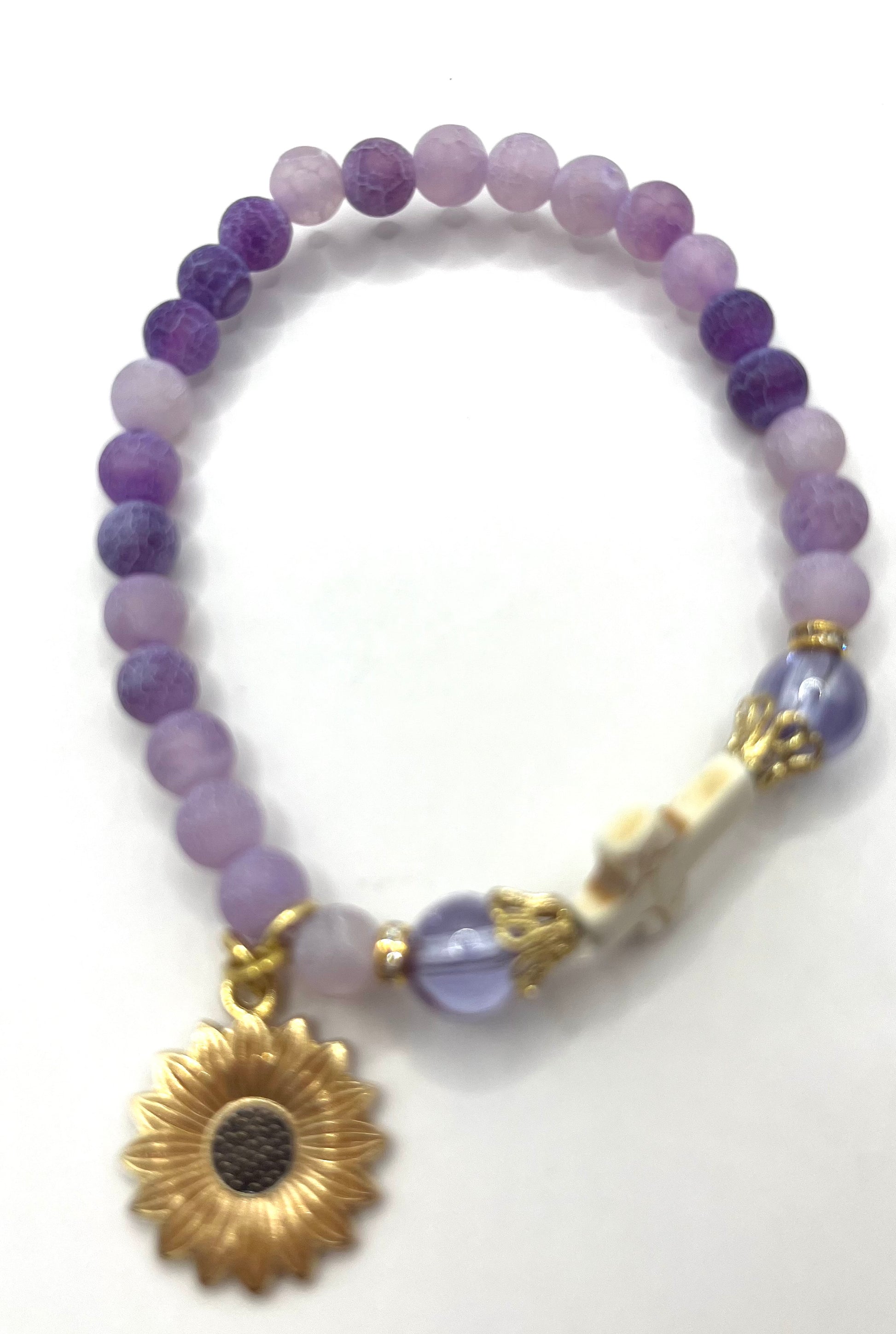 Crackle Agate Bracelet