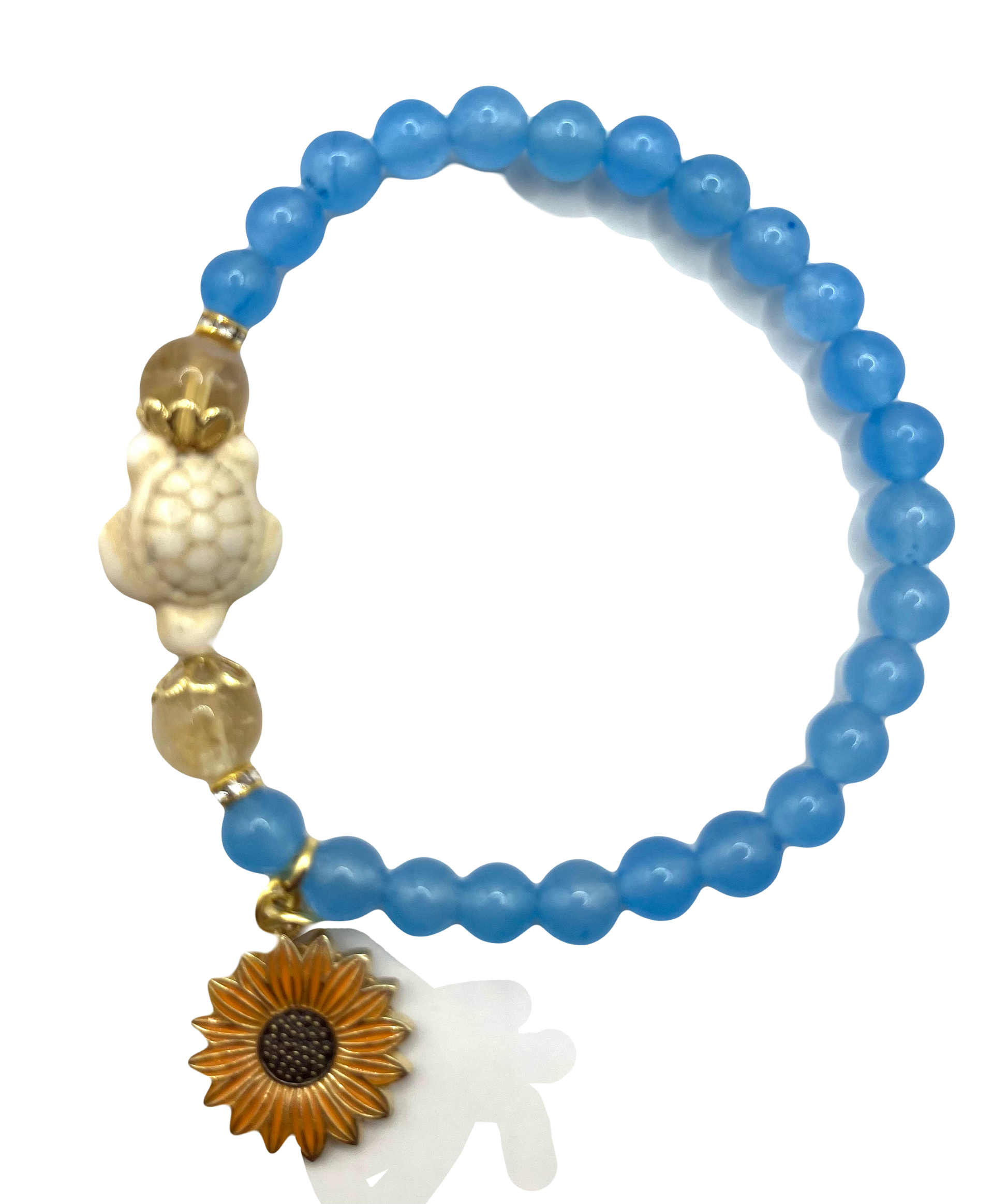 Blue Malaysia Jade Bracelet