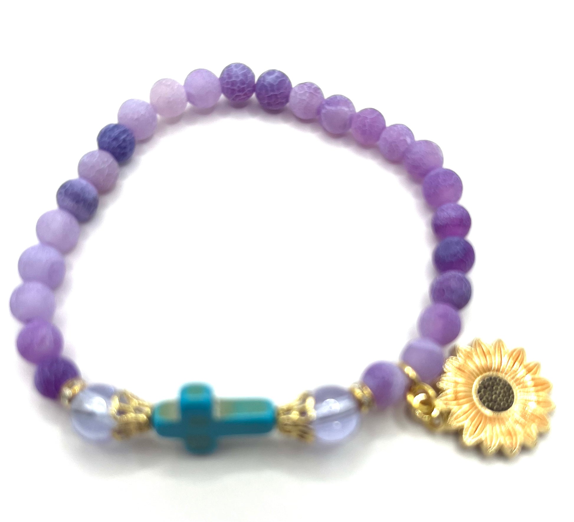 Crackle Agate Bracelet