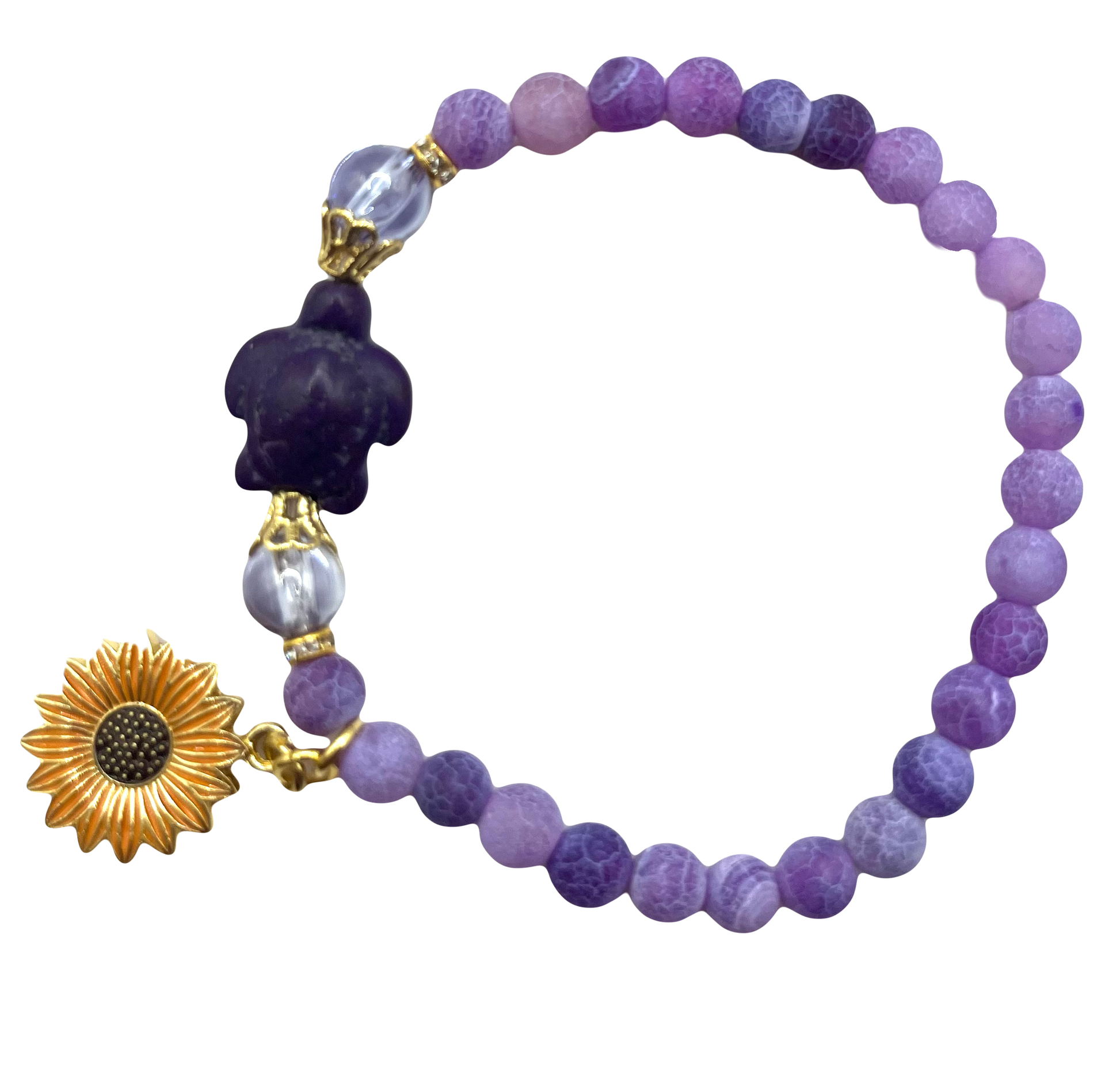 Crackle Agate Bracelet