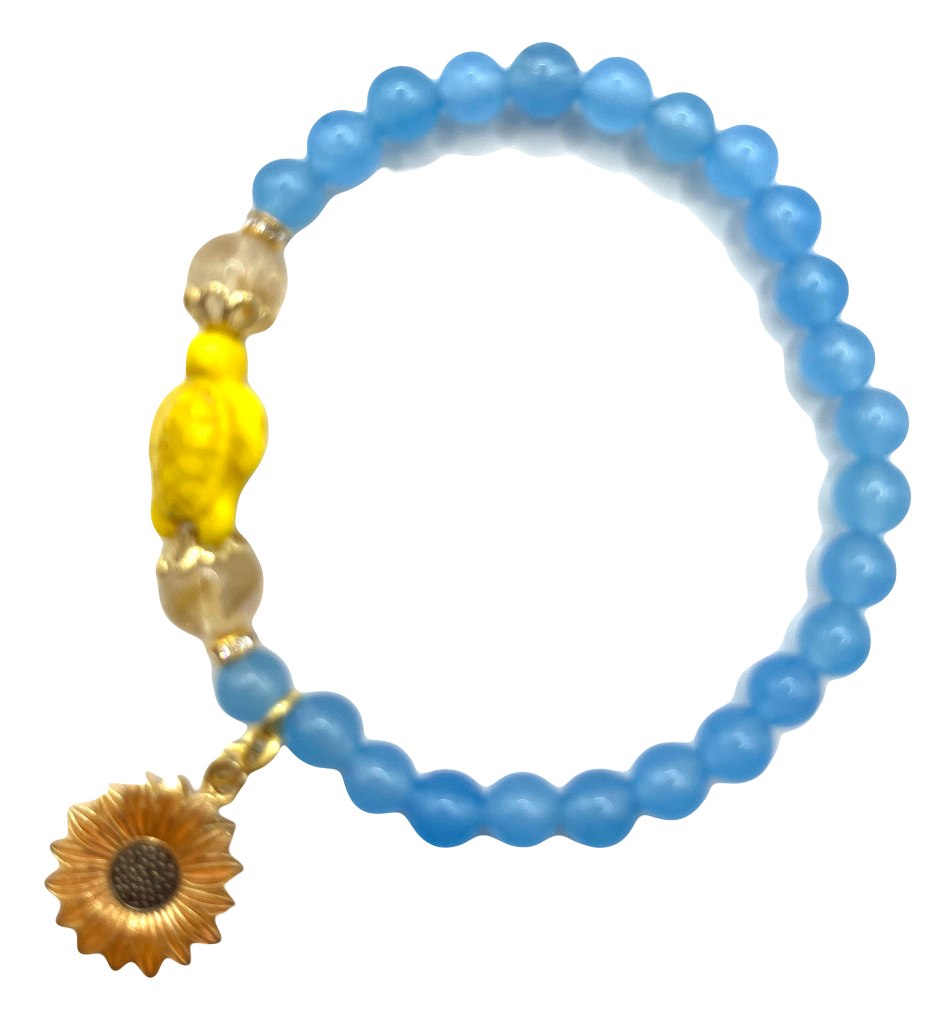 Blue Malaysia Jade Bracelet