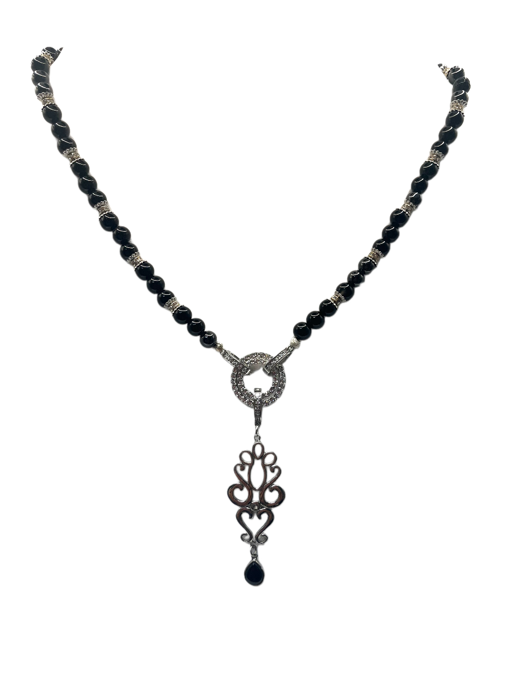 One-of-a-Kind Black Onyx Necklace