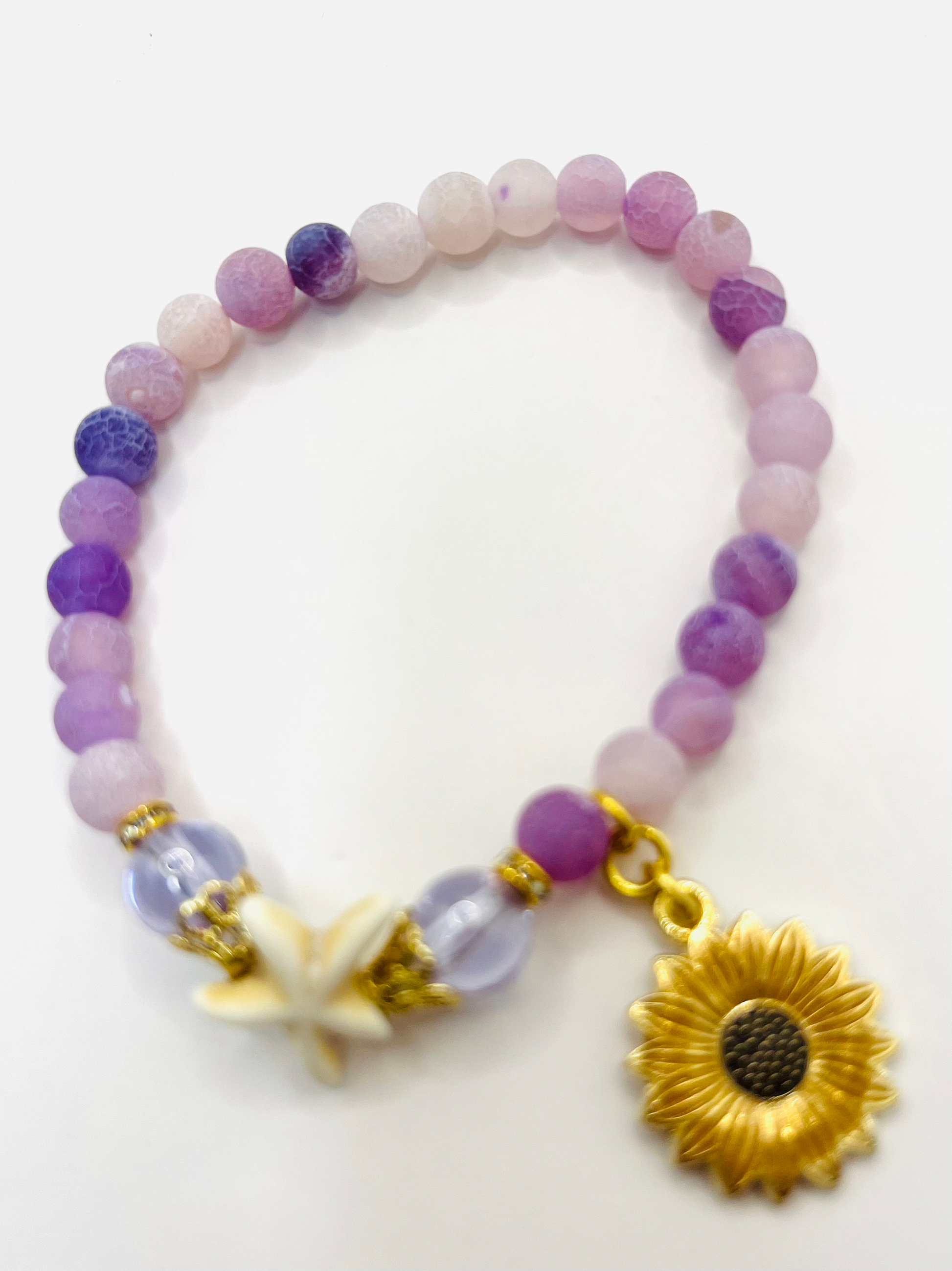 Crackle Agate Bracelet