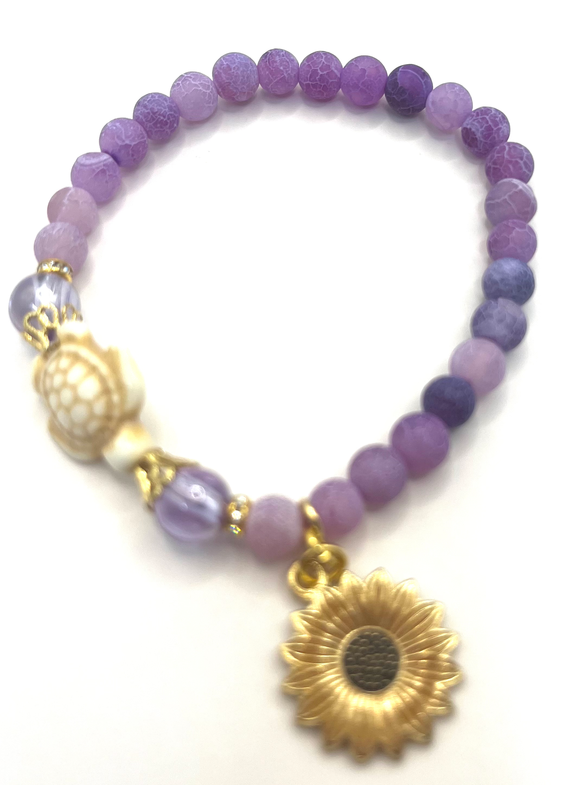Crackle Agate Bracelet